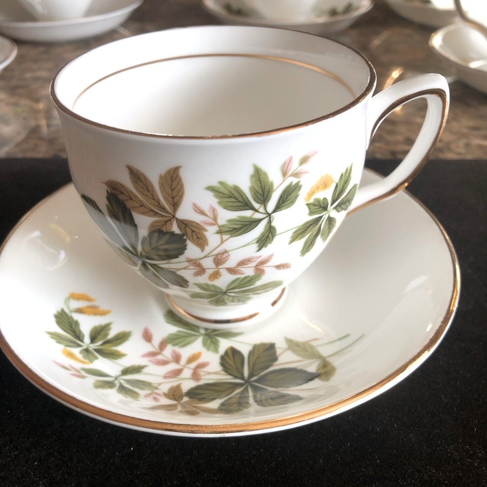 Vtg Duchess England bone china teacup & saucer-4 available